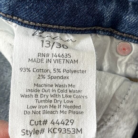 KANCAN HIGH-RISE FLARE DENIM SIZE 13/30 - Picture 8 of 8